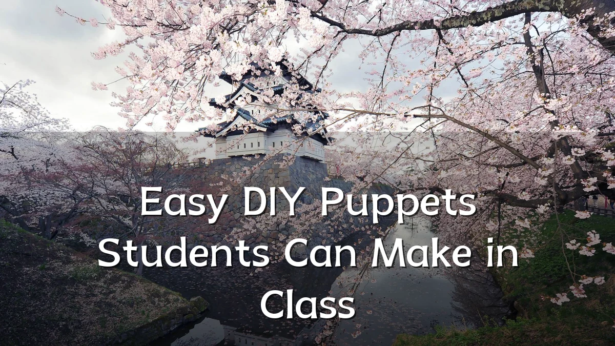 Easy DIY Puppets Students Can Make in Class