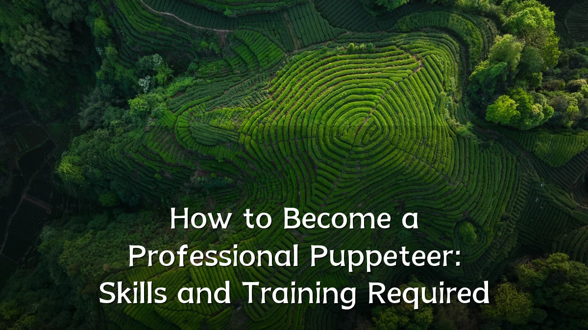 How to Become a Professional Puppeteer: Skills and Training Required