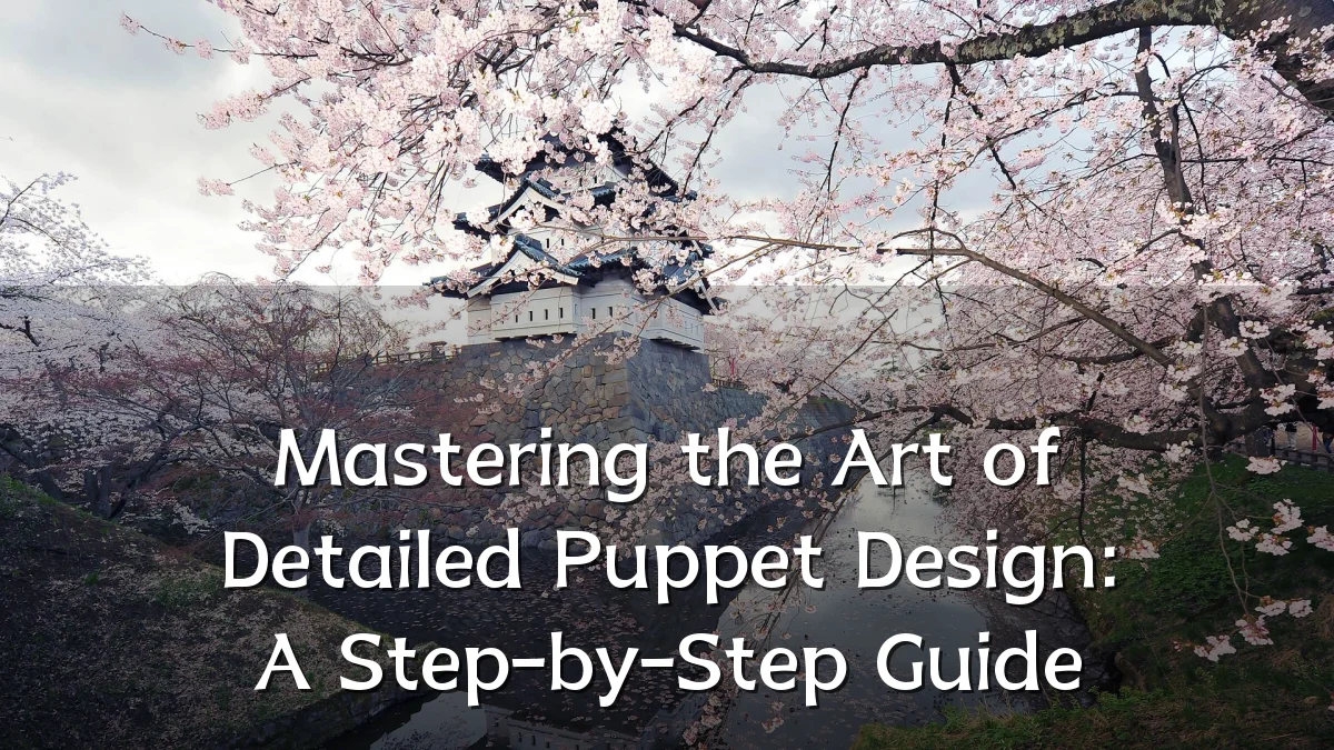 Mastering the Art of Detailed Puppet Design: A Step-by-Step Guide