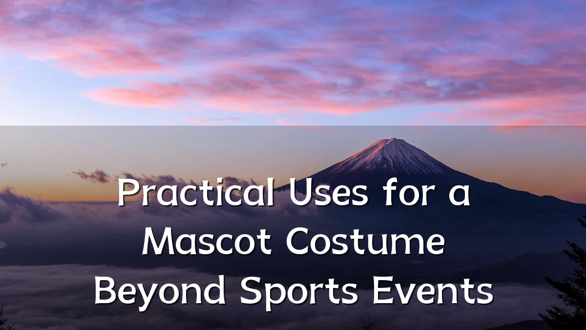 Practical Uses for a Mascot Costume Beyond Sports Events