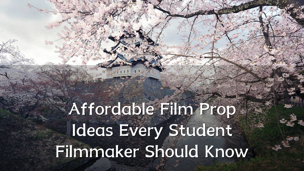 Affordable Film Prop Ideas Every Student Filmmaker Should Know