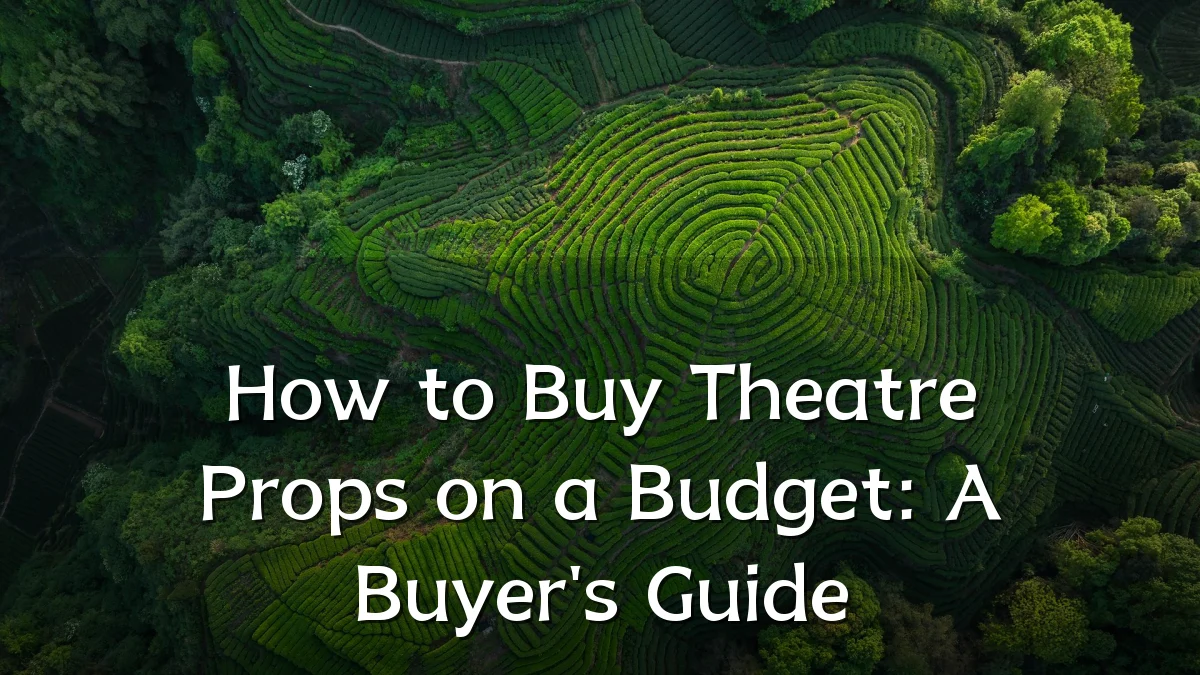 How to Buy Theatre Props on a Budget: A Buyer's Guide