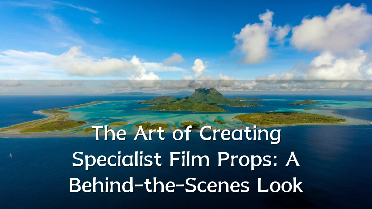 The Art of Creating Specialist Film Props: A Behind-the-Scenes Look