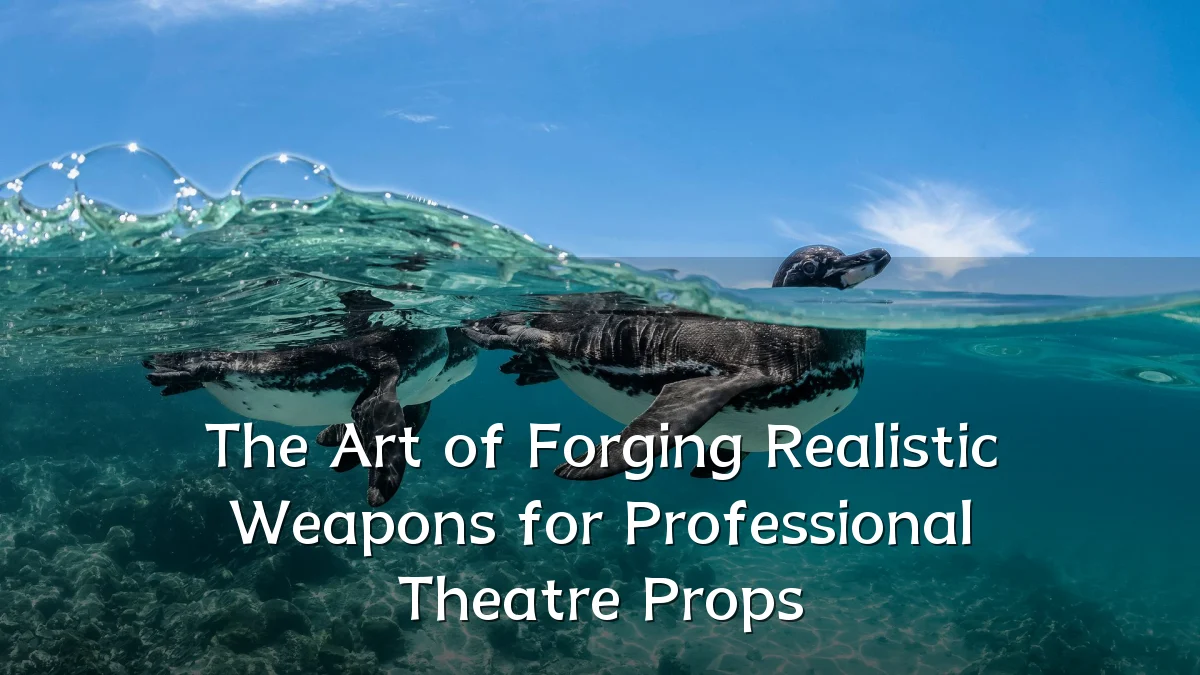 The Art of Forging Realistic Weapons for Professional Theatre Props