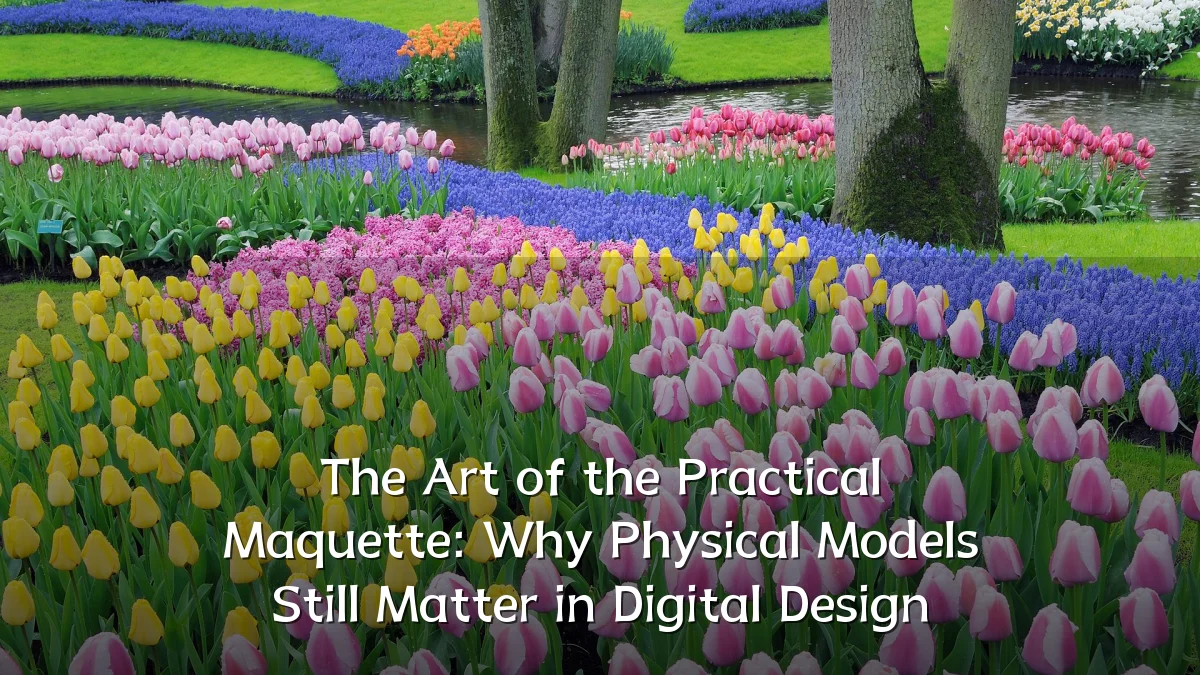 The Art of the Practical Maquette: Why Physical Models Still Matter in Digital Design