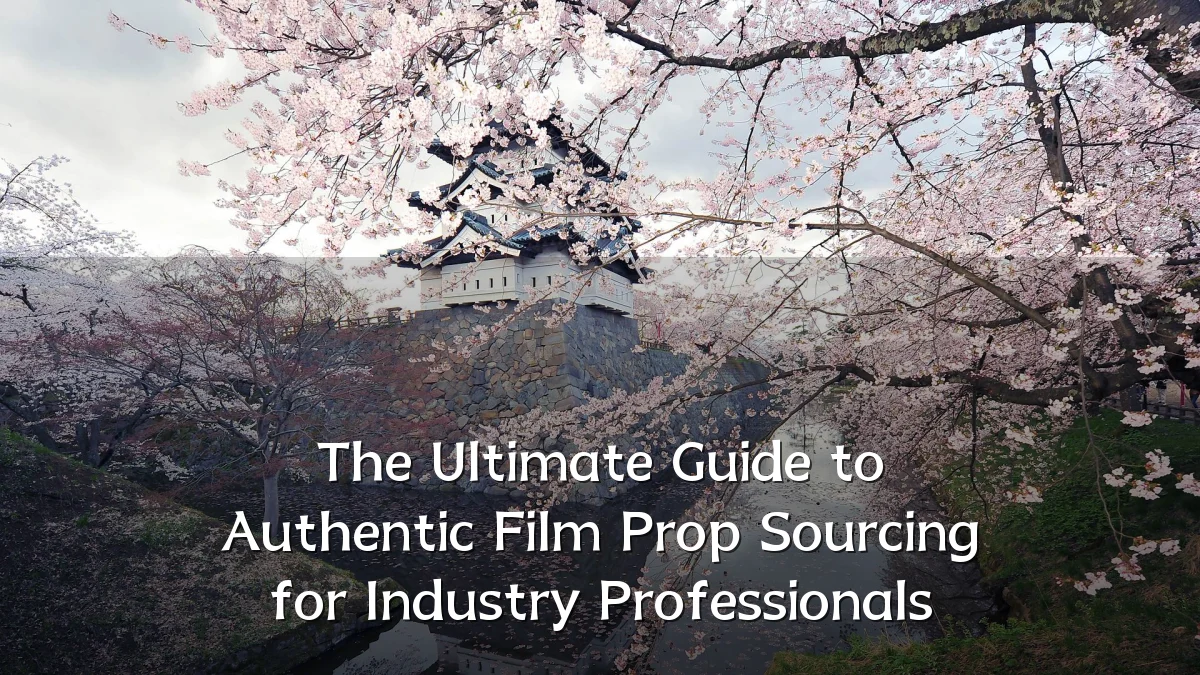 The Ultimate Guide to Authentic Film Prop Sourcing for Industry Professionals
