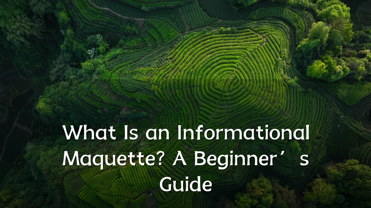 What Is an Informational Maquette? A Beginner’s Guide