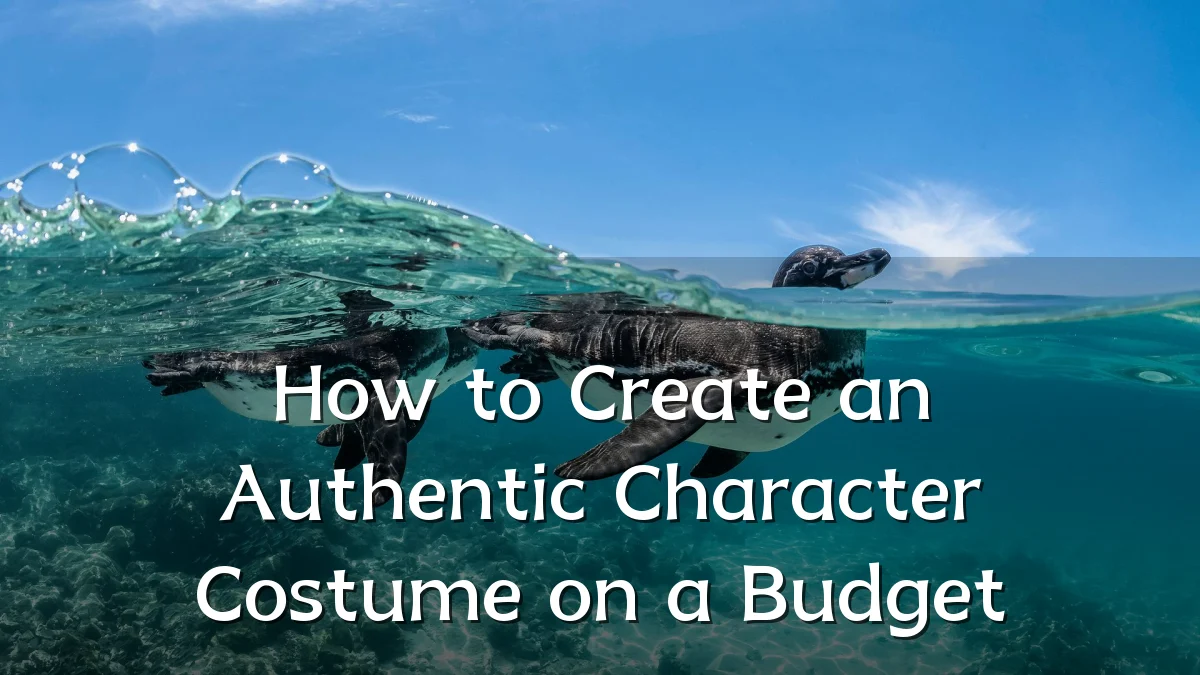 How to Create an Authentic Character Costume on a Budget