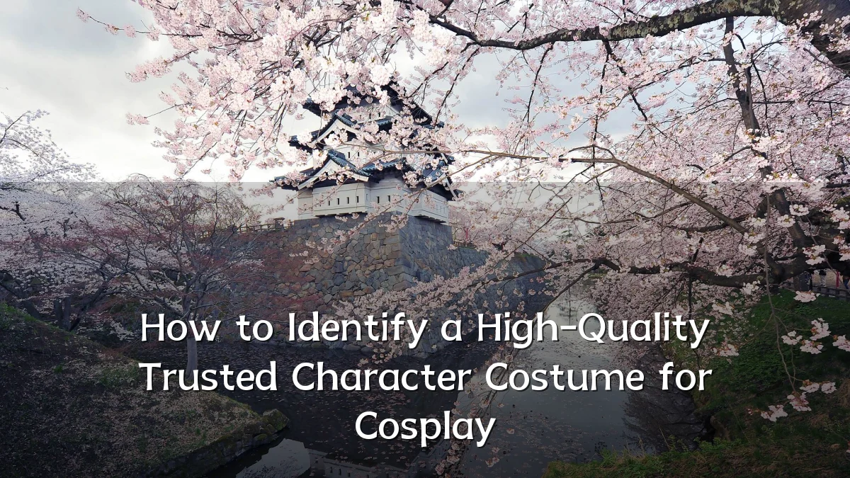 How to Identify a High-Quality Trusted Character Costume for Cosplay