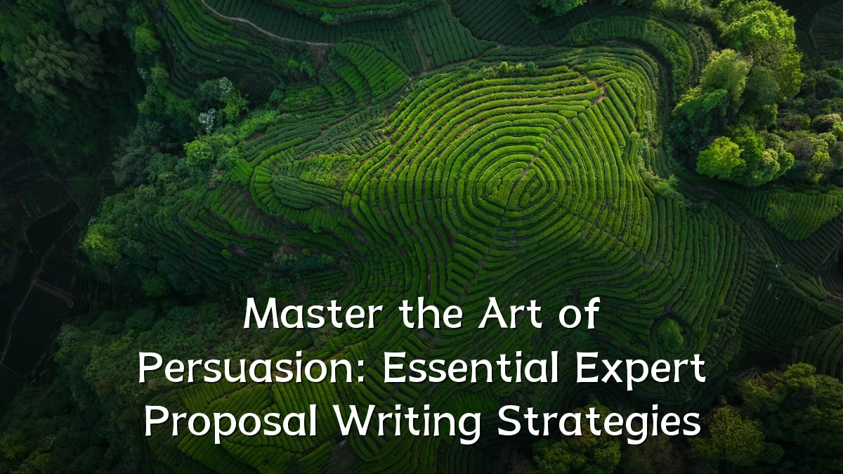 Master the Art of Persuasion: Essential Expert Proposal Writing Strategies