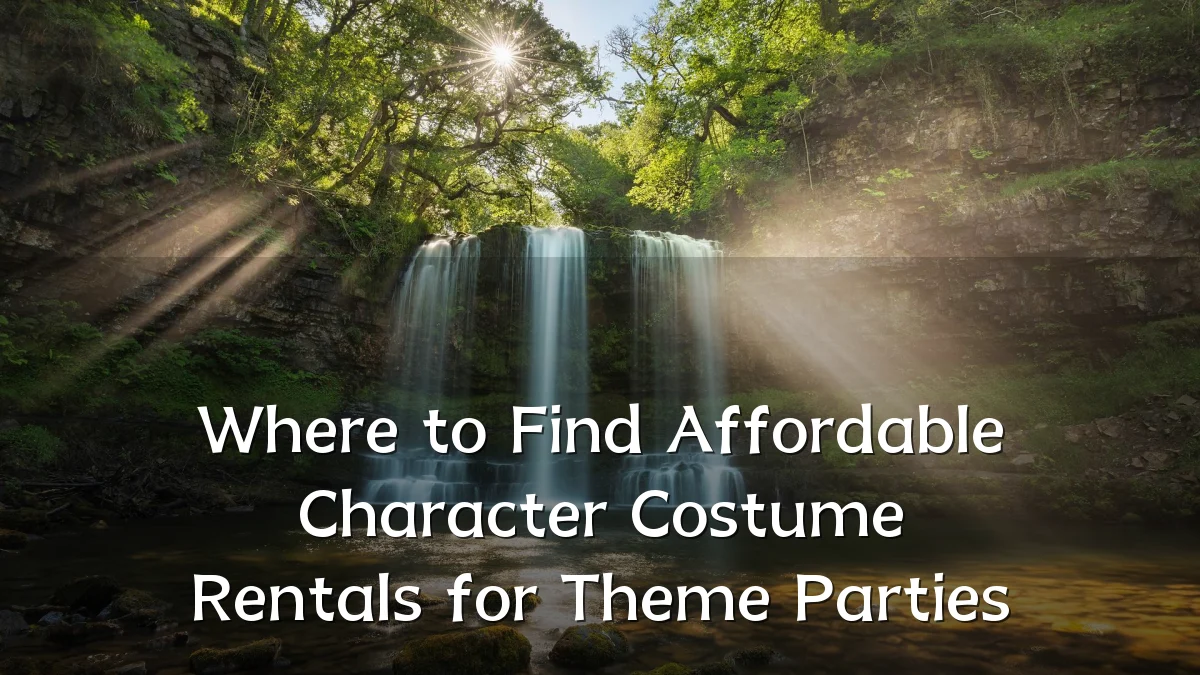 Where to Find Affordable Character Costume Rentals for Theme Parties