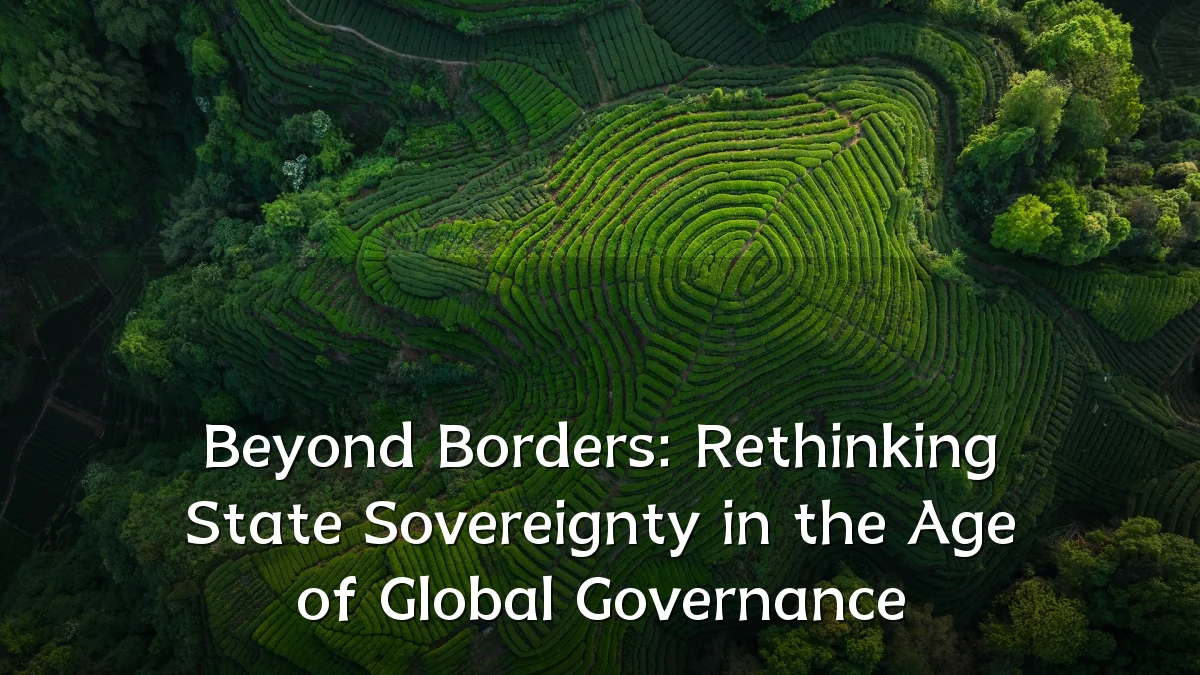 Beyond Borders: Rethinking State Sovereignty in the Age of Global Governance