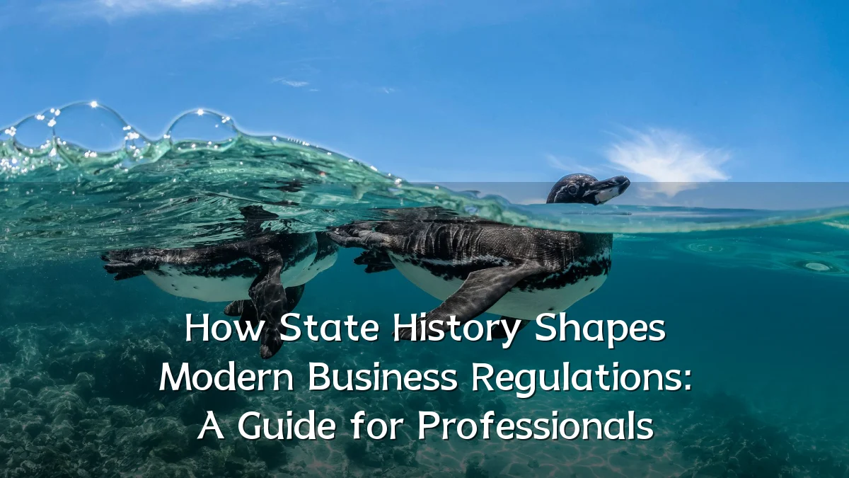 How State History Shapes Modern Business Regulations: A Guide for Professionals
