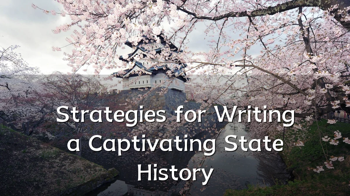 Strategies for Writing a Captivating State History
